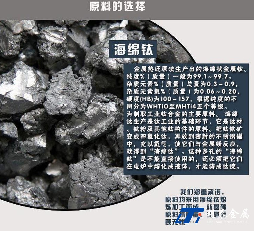 鈦錠、鈦合金錠、鋯/鎳錠